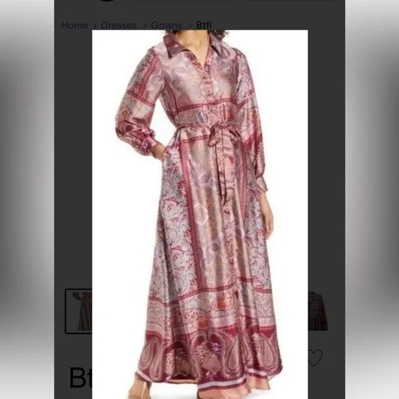 knee length dresses for ladies Fía Flows Maxi Dress – Boiilife main image 0